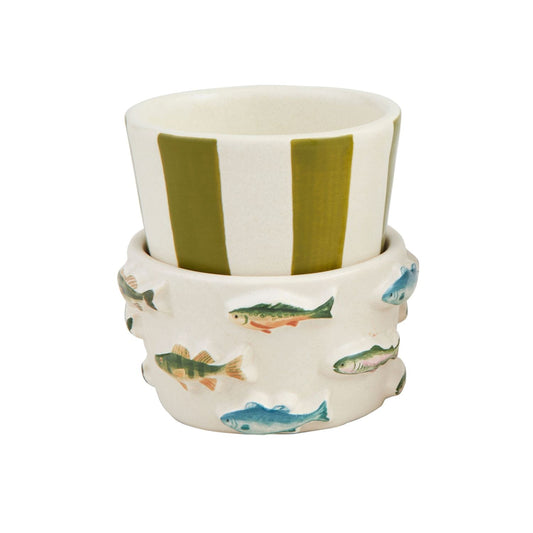 Fish Retreat Stacked Tidbit