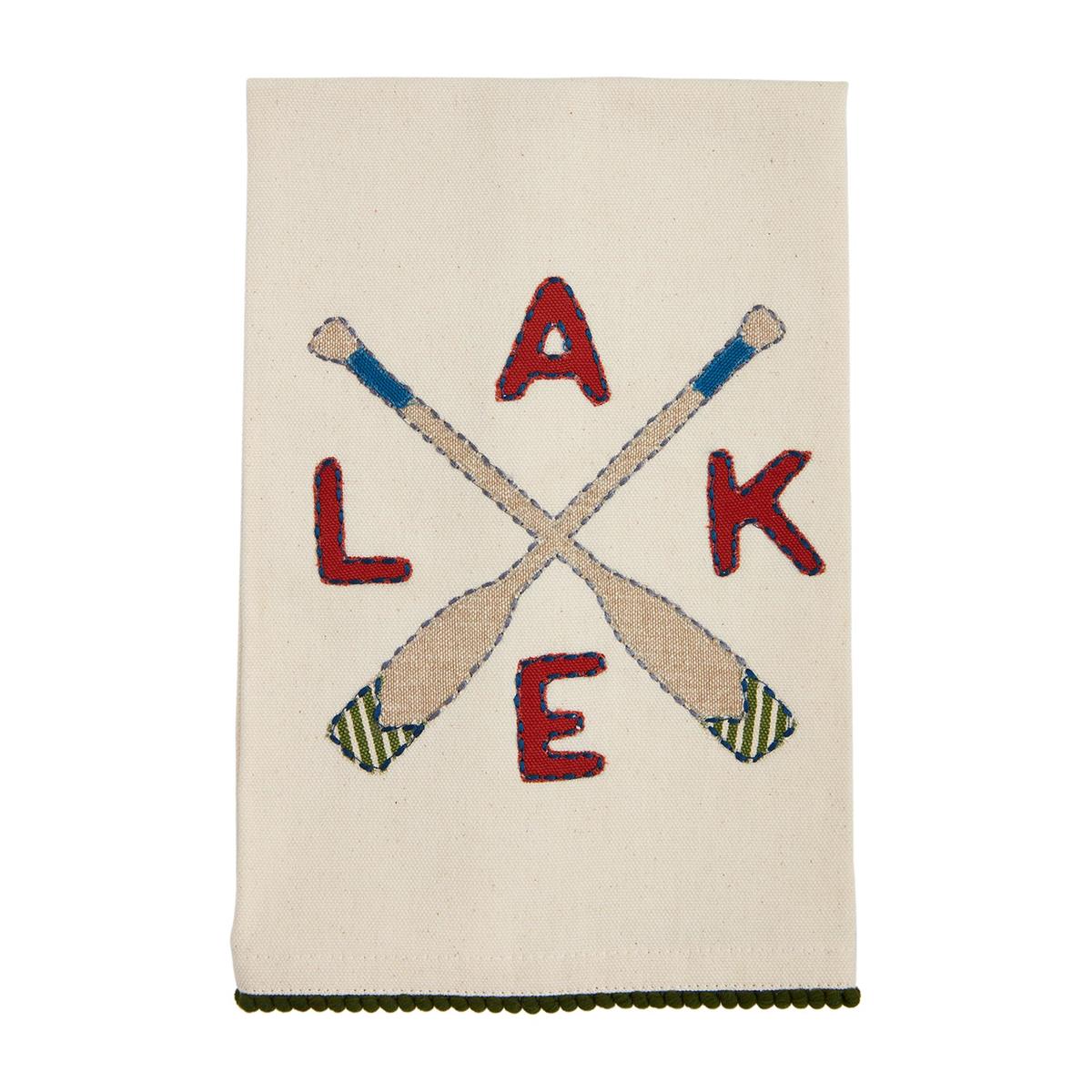 Lake Applique Towels