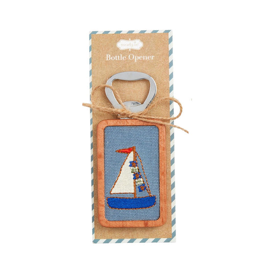 Boat Embbroider Icon Bottle Opener