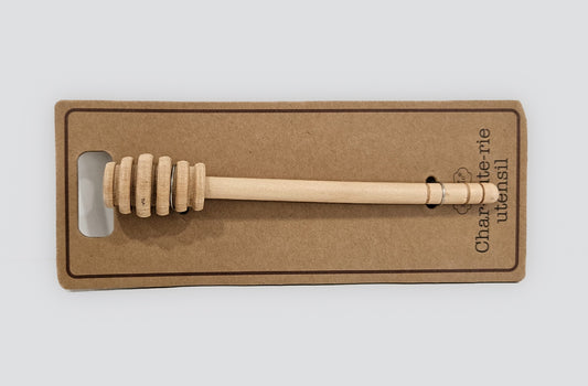 "Wooden Honey Dripper" Charcuterie Utensil