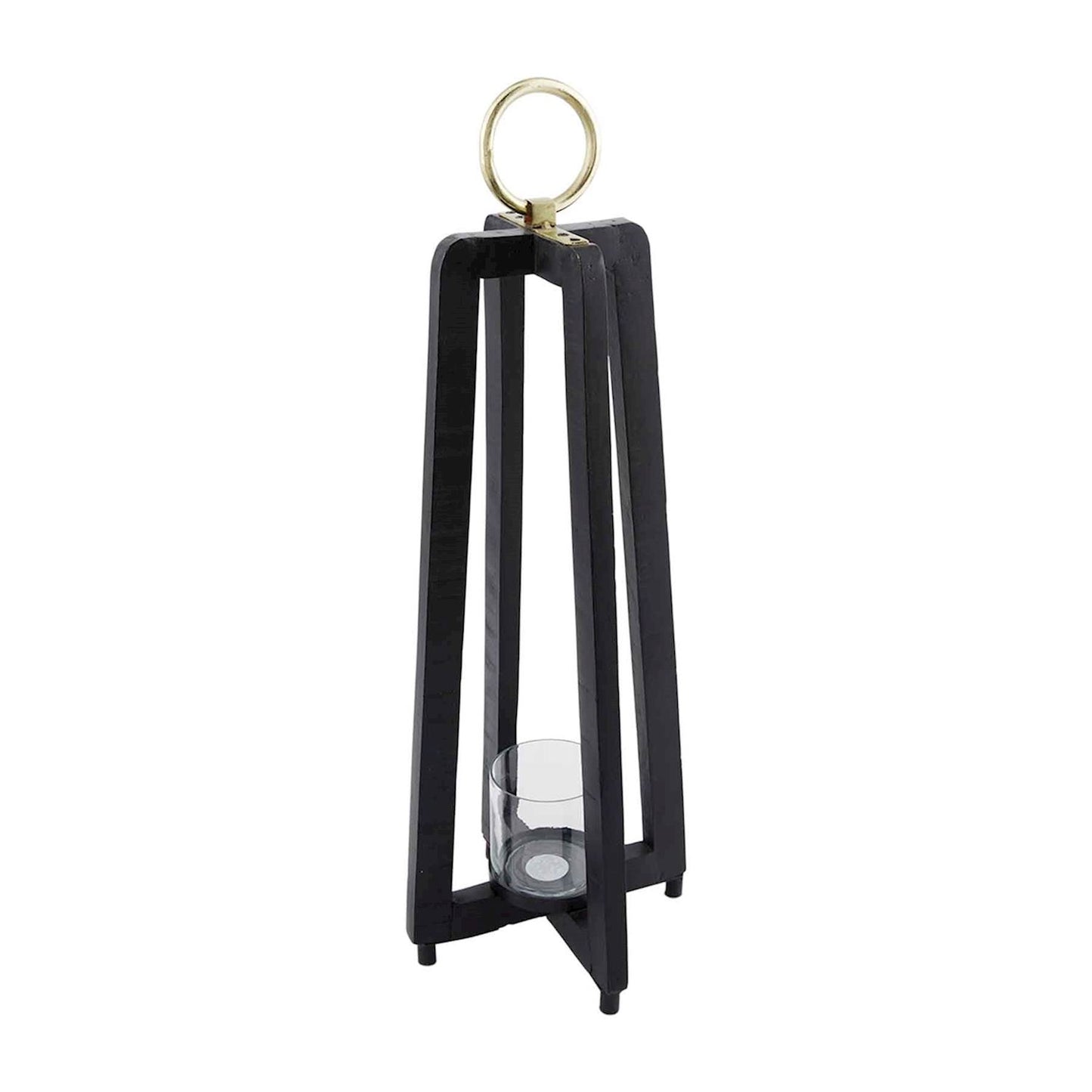 Large Black Tall Lantern