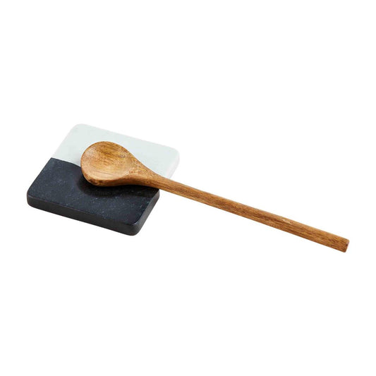 Black & White Spoon Rest Set