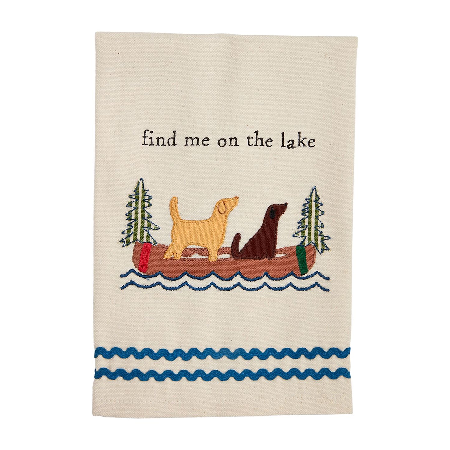 Find Me Lake Applique Towels