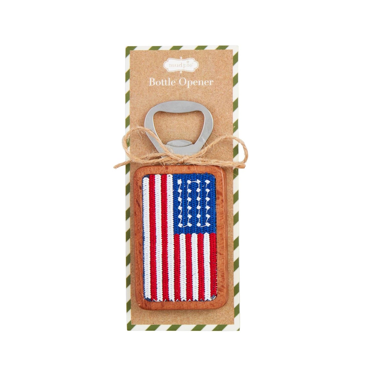 Flag Embroider Icon Bottle Opener