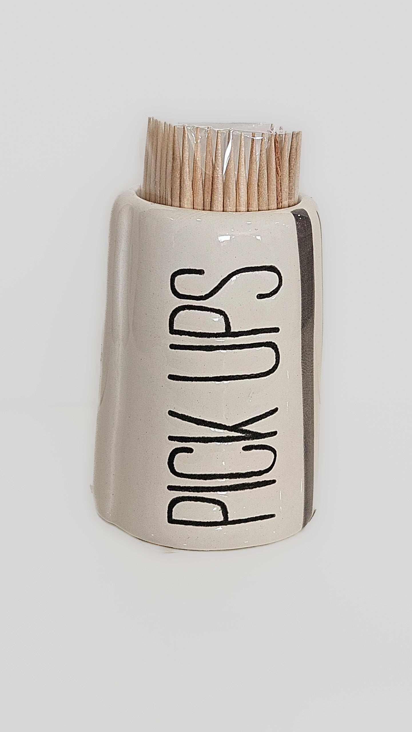 "Pick Ups" toothpick holder